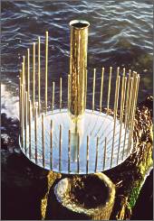 Waterphone  Beluga in Alpaka - Copyright STEINKLANG