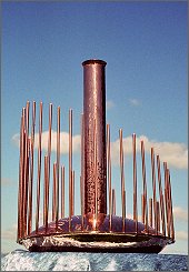 Waterphone  Beluga in Bronze - Copyright STEINKLANG