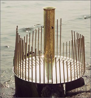 Waterphone  Moby Dick in Alpaka - Copyright STEINKLANG