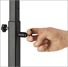 Arretierung bei MEINL Gongstnder TMGS - Copyright STEINKLANG