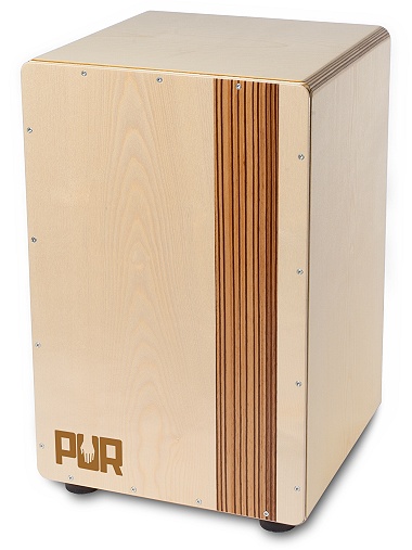 PUR Cajon Compact QS Zebrano - Copyrigt-STEINKLANG