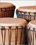 Djembe Trommel - Copyright STEINKLANG